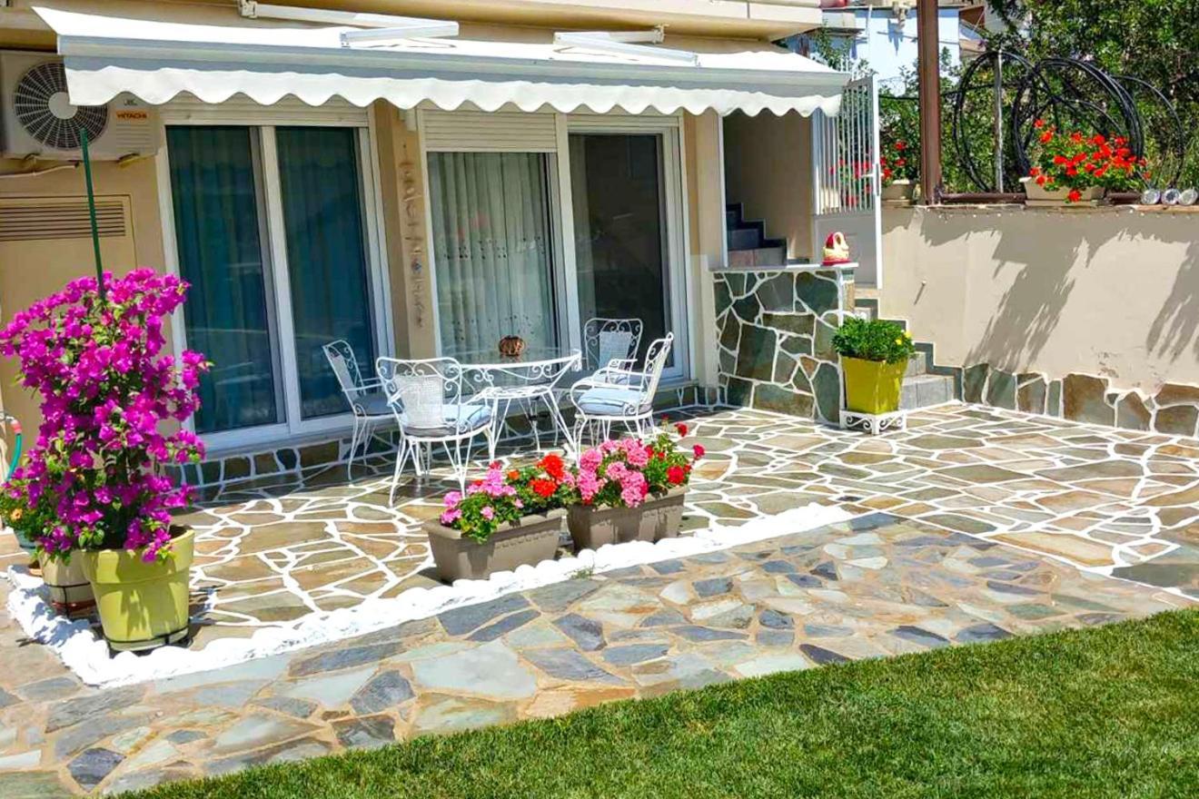 Apartmán Maria'S Garden House Flogita Exteriér fotografie